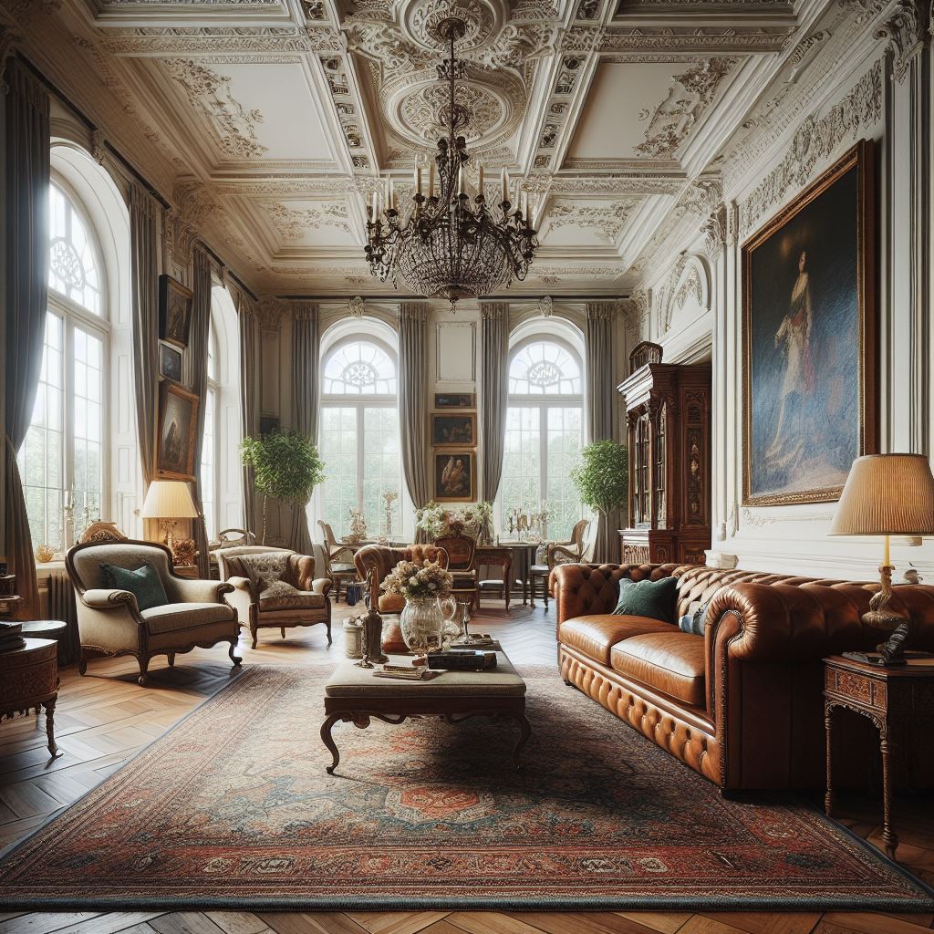 Chesterfield w Aranżacjach Wnętrz 