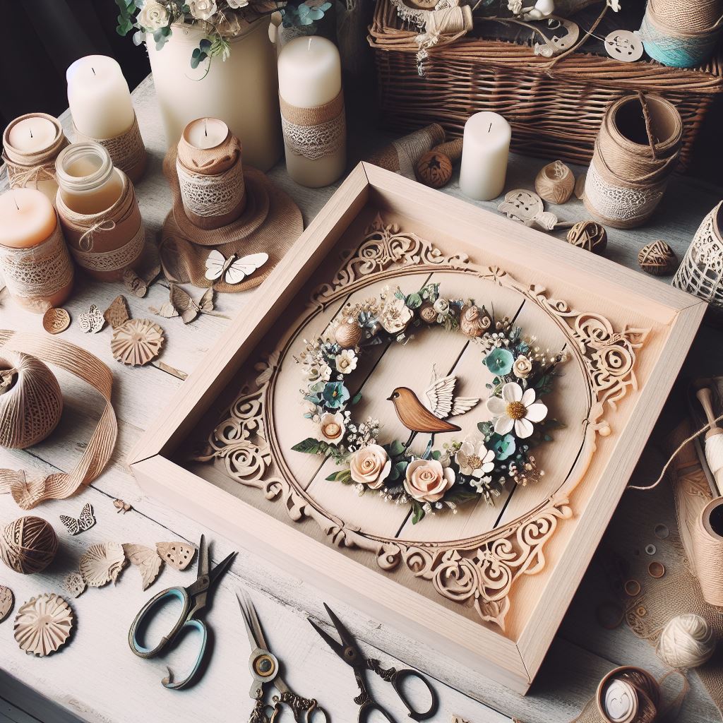 Styl shabby chic - Twórz urocze dekoracje DIY