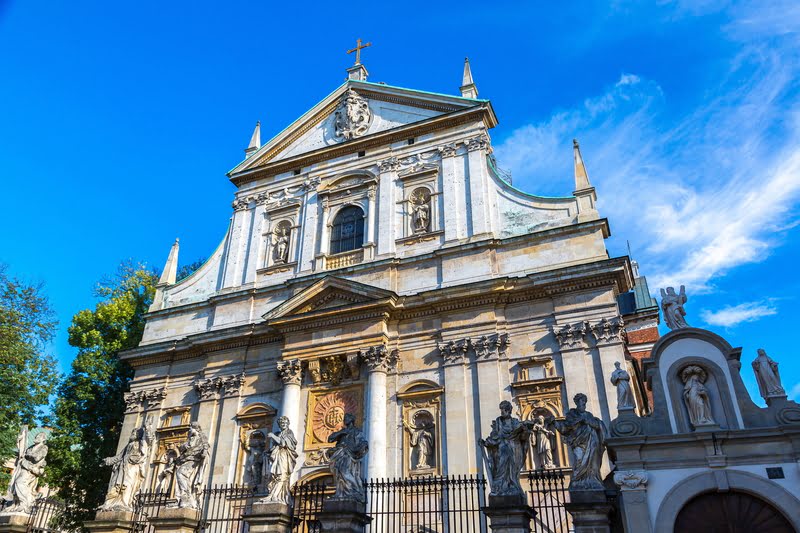 Kosciol Swietych Apostołww Piotra i Pawla w Krakowie