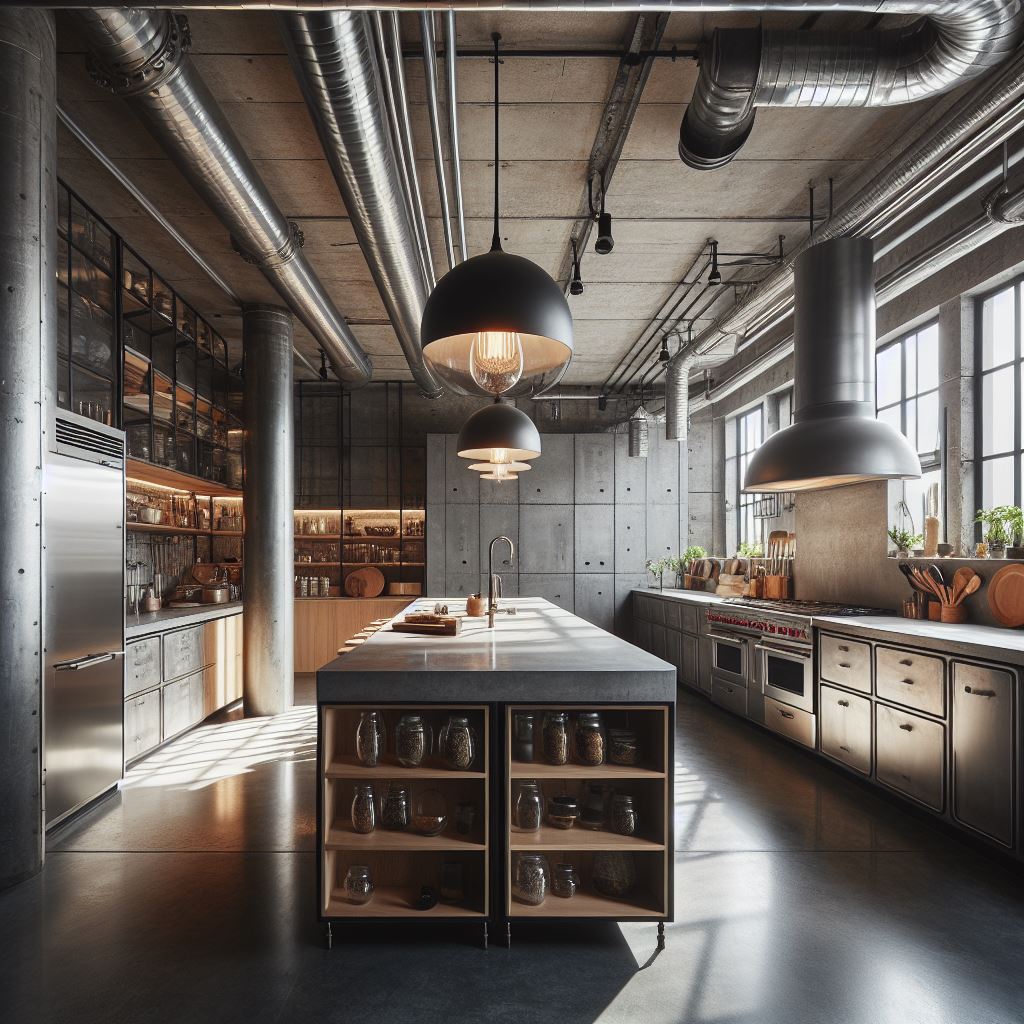 Styl Industrialny w Nowoczesnych Rozwiązaniach Kuchennych