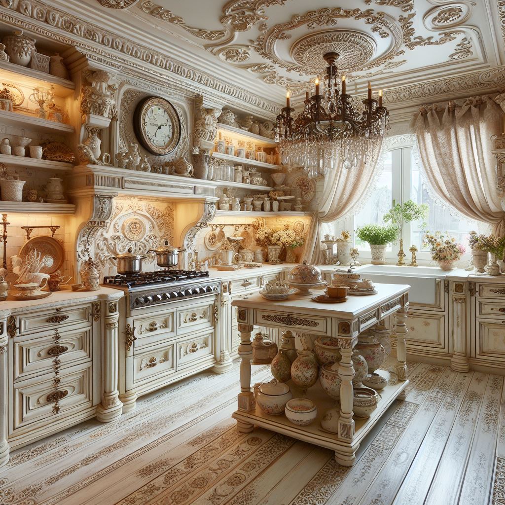 Styl shabby chic w kuchni