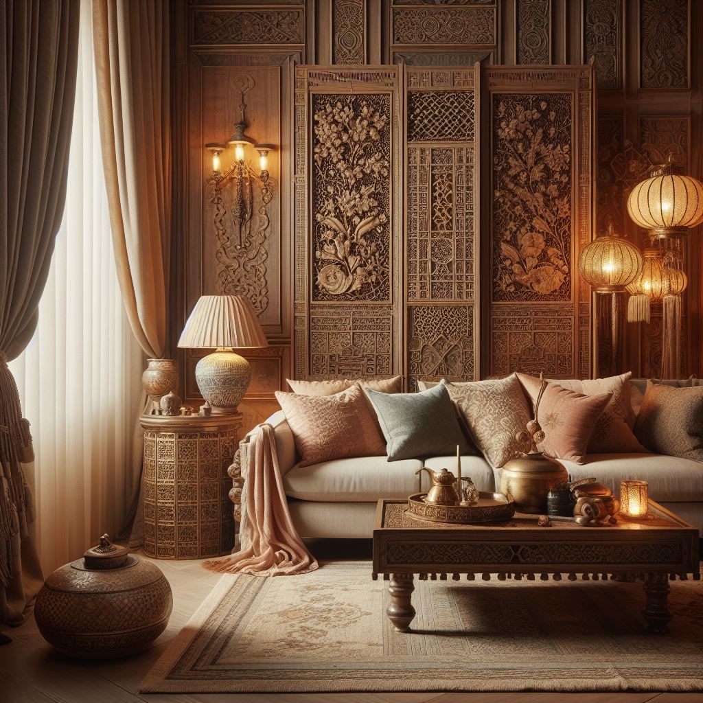 Salon w Stylu Orientalnym - Wprowadzenie do Egzotycznej Harmonii 