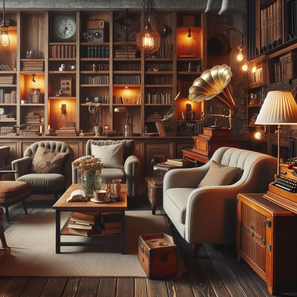 Salon w stylu Vintage - Inspiracje i Porady