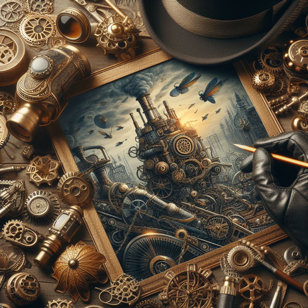 Steampunkowe Obrazy - Sztuka Wizualna Współczesnej Rewizji Technologii Parowej