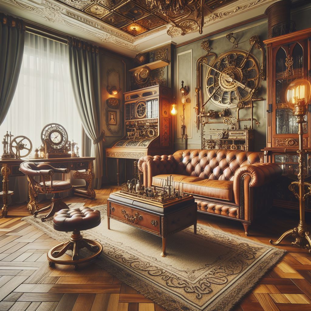 Pokój w Stylu Steampunk