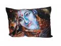 yoga romantyczna poduszka styl orientalny 60 x 45 cm