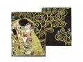 składane lusterko gustav klimt pocałunek drzewo życia