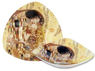 talerz patera gustav klimt pocałunek