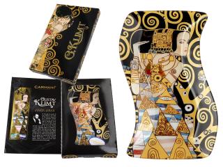 talerz dekoracyjny oczekiwanie gustav klimt