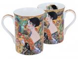 Kubek Gustav Klimt Kobieta z Wachlarzem