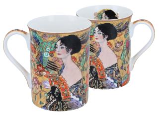 kubek gustav klimt kobieta z wachlarzem