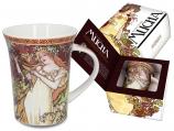 Kubek Wiosna Cztery Pory Roku Alfons Mucha