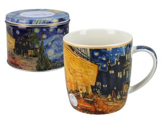 kubek w puszce vincent van gogh taras kawiarni nocą