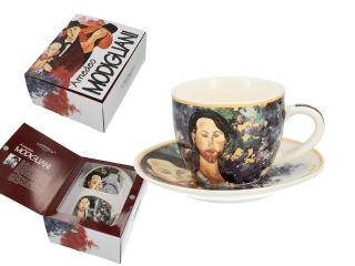 filiżanka z podstawkiem espresso amedeo modigliani leopold zborowski