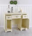 biurko styl prowansalski malowane kwiaty shabby chic