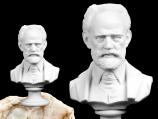 Piotr Czajkowski Popiersie Kompozytora Alabaster