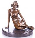 Figura Kobiety Styl Art Deco Figury z Brązu