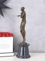 figura tancerki styl art deco brąz 50 cm