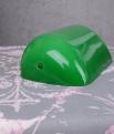 klosz lampa bankierska zielony