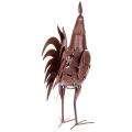 kogut metalowa dekoracja ogrodowa 56 cm figury zwierząt