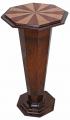 kolumna oktagon styl art deco intarsja 78 cm