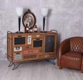 komoda patchworkowy design styl industrialny / loftowy