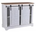 komoda przesuwane drzwiczki styl rustykalny shabby chic