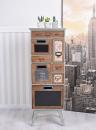 Komoda w Stylu Industrialnym Patchworkowy Design