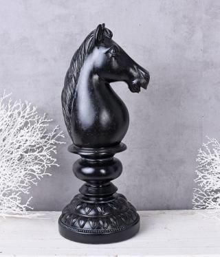 koń figura szachowa wyjątkowa dekoracja 33cm