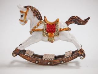 konik na biegunach niespotykana szkatułka faberge