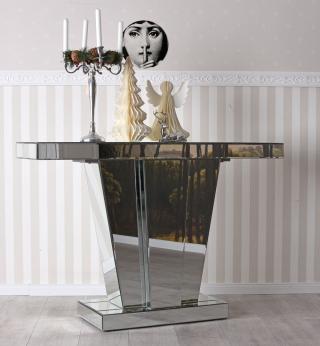 konsolka styl art deco meble lustrzane glamour