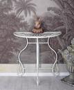 Półokrągła Konsolka w Stylu Vintage Shabby Chic
