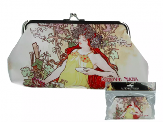 kosmetyczka cztery pory roku jesień alfons mucha