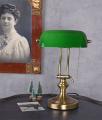 lampa bankierska w stylu belle epoque