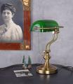 lampa bankierska w stylu belle epoque