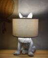 lampa buldog francuski figury zwierząt 44 cm