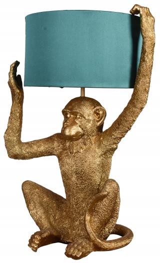 lampa figura małpy styl jungle figury zwierząt 54 cm