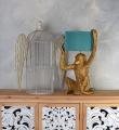 lampa figura małpy styl jungle figury zwierząt 54 cm