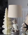 lampa figura misia shabby chic 42 cm