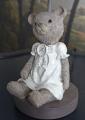 lampa figura misia shabby chic 42 cm