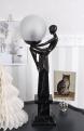 lampa figura kobiety max le verrier art deco