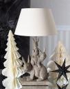 Lampa Trzy Zające Figury Zwierząt 55 cm