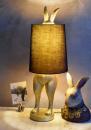 Lampa Złoty Ukryty Królik Figury Zwierząt 70 cm