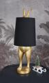 lampa złoty ukryty królik figury zwierząt 70 cm