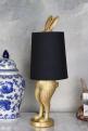 lampa złoty ukryty królik figury zwierząt 70 cm
