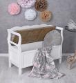 ława ze skrzynią styl rustykalny shabby chic