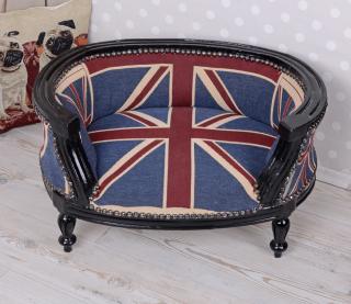 legowisko dla psa kota sofka union jack meble barokowe