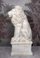 lew na postumencie figura ogrodowa 110 cm