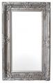 lustro styl barokowy srebrne 160 x 98 cm