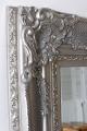 lustro styl barokowy srebrne 160 x 98 cm